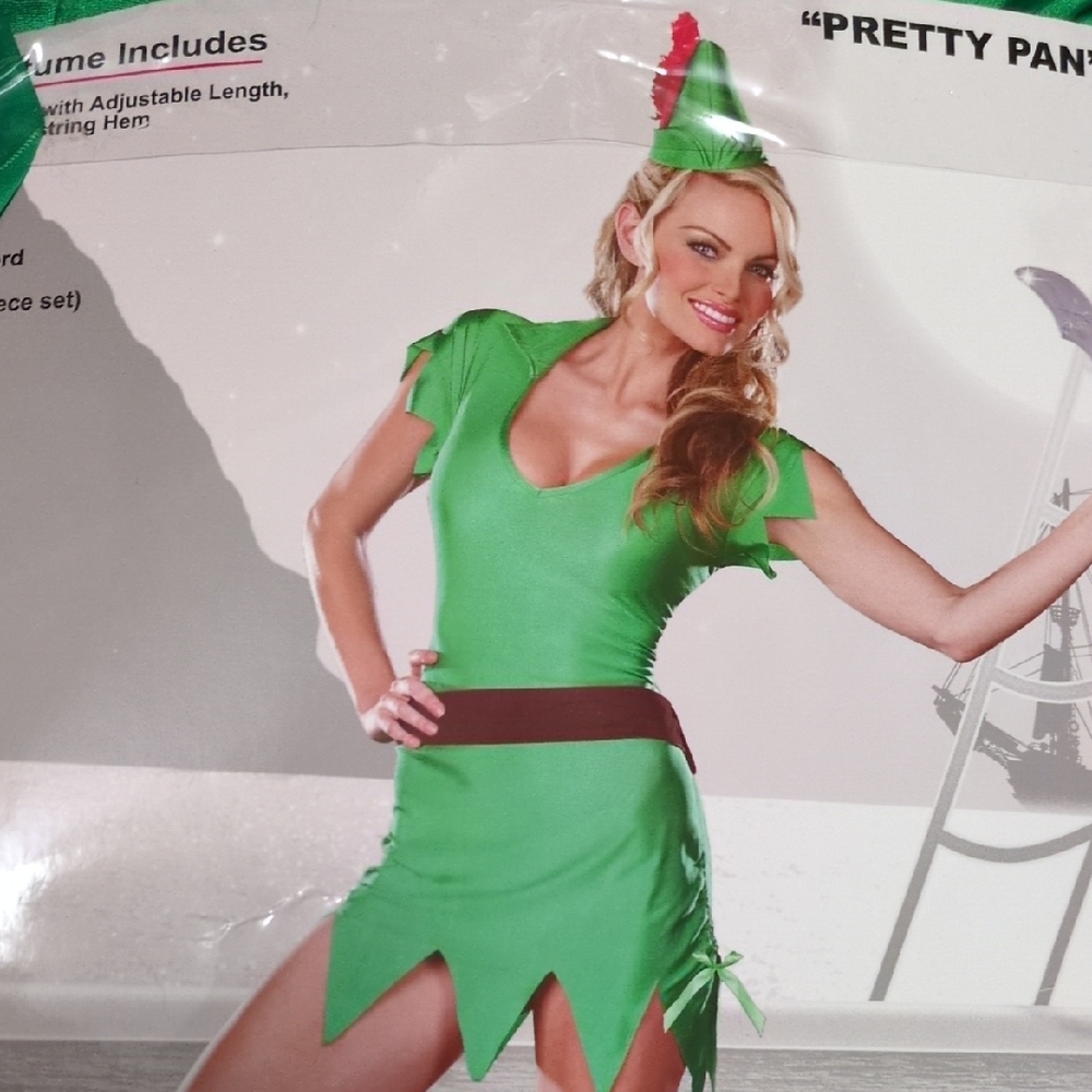 Pretty Pan Women's Large Halloween Costume